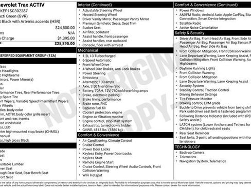 Used 2025 Chevrolet Trax ACTIV FWD image 30