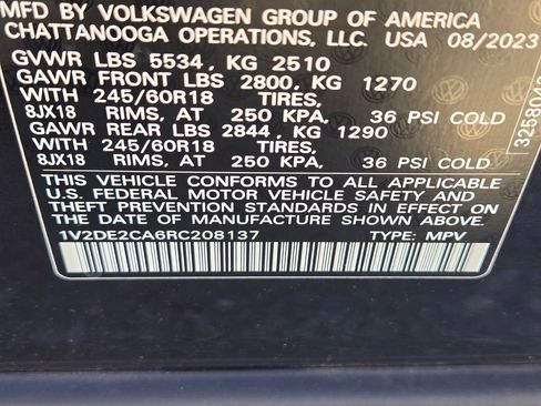 Used 2024 Volkswagen Atlas Cross Sport SE image 10