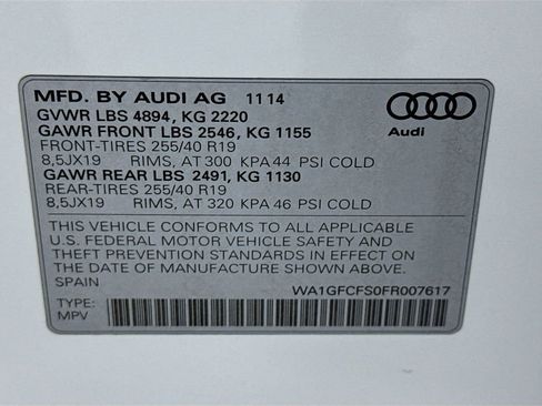 Used 2015 Audi Q3 2.0T Prestige image 42