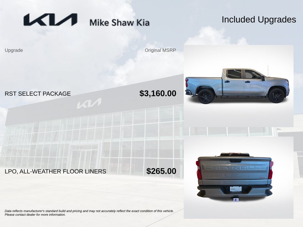Used 2026 Chevrolet Silverado 1500 RST w/ RST Select Package RWD image 6