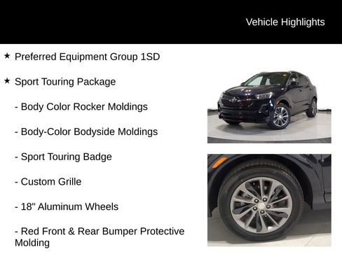 Used 2020 Buick Encore GX Select w/ Sport Touring Package AWD/4WD image 7