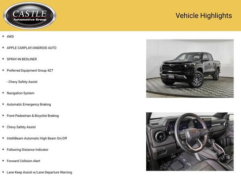 Certified 2025 Chevrolet Colorado Z71 AWD/4WD image 3