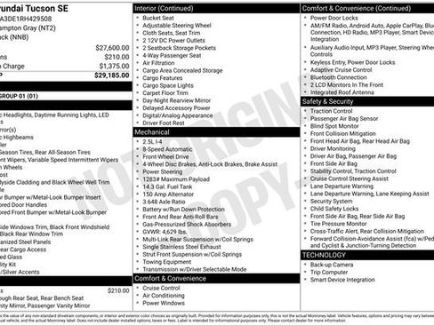 Used 2024 Hyundai Tucson SE image 30