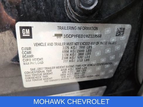 Certified 2021 Chevrolet Silverado 1500 LT Trail Boss w/ Convenience Package II AWD/4WD image 34