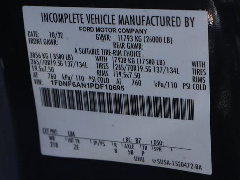 Used 2023 Ford F650 2WD Regular Cab Super Duty image 50