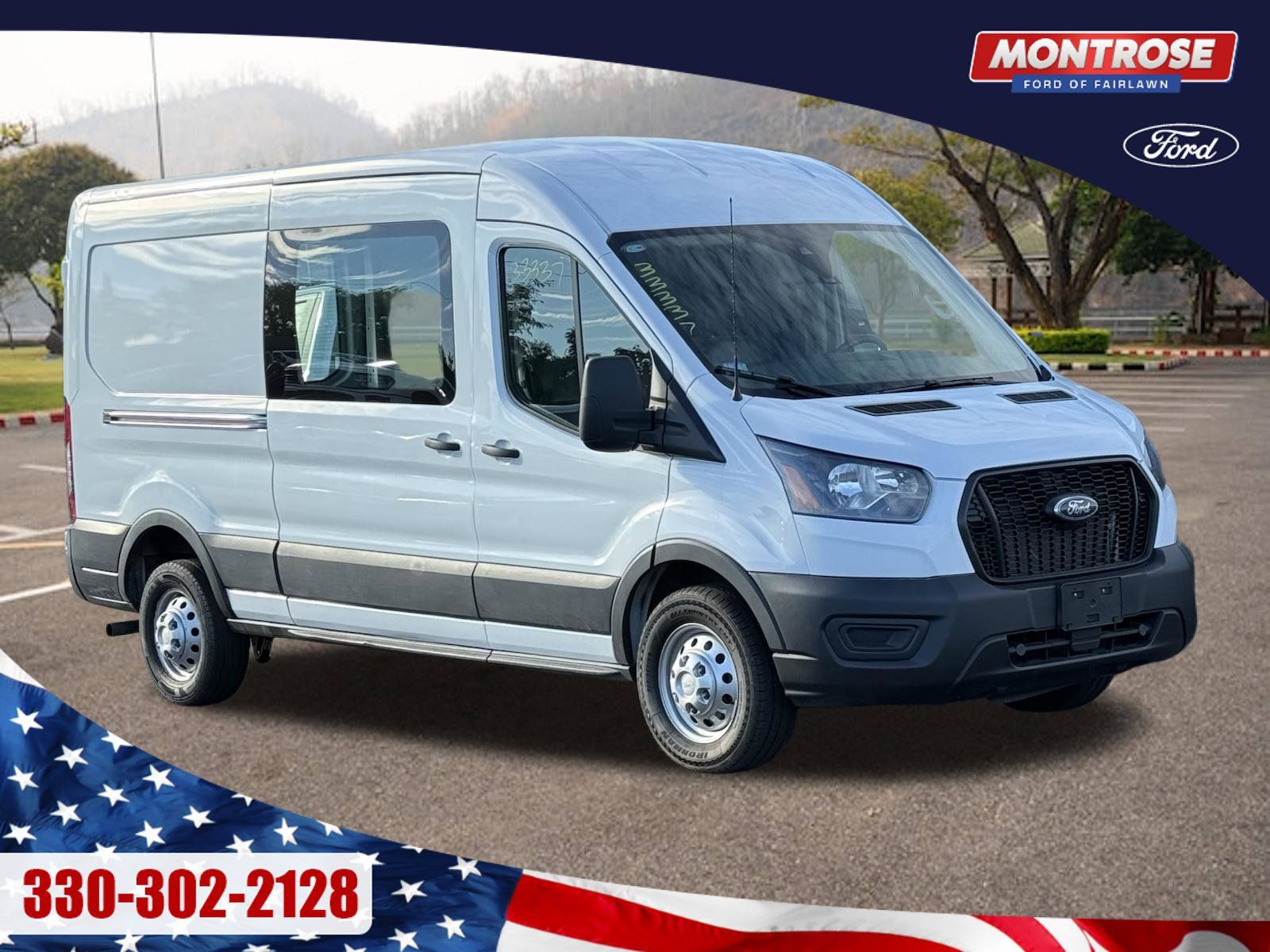 Used 2023 Ford Transit 250 Medium Roof AWD w/ Load Area Protection Package image 1