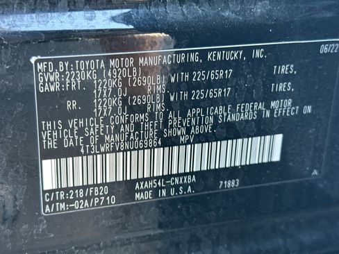 Used 2022 Toyota RAV4 LE image 28