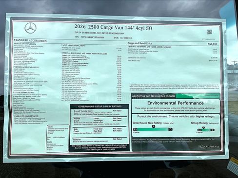 Used 2026 Mercedes-Benz Sprinter 2500 image 18
