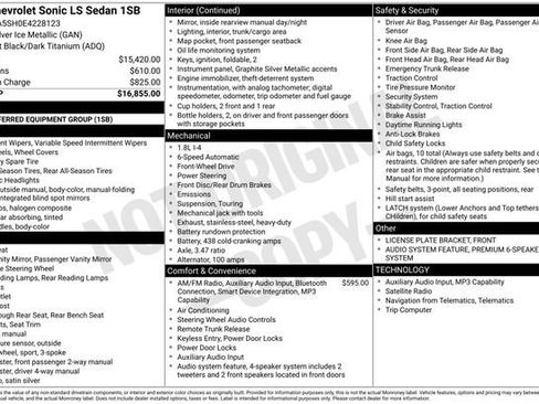 Used 2014 Chevrolet Sonic LS image 24