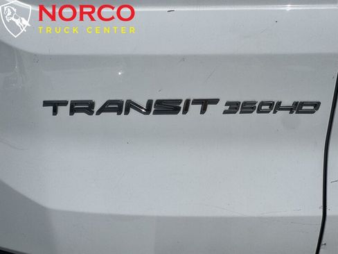 Used 2023 Ford Transit 350 148 High Roof Extended w/ Fleet Safety Package RWD image 14