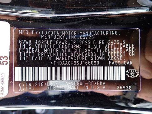 Certified 2025 Toyota Camry XSE w/ Premium Plus Package image 13