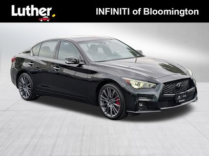 Certified 2023 INFINITI Q50 Red Sport 400 w/ Black Opal Edition