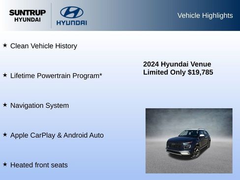 Used 2024 Hyundai Venue Limited image 8