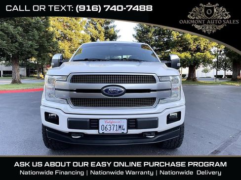 Used 2019 Ford F150 Platinum w/ Equipment Group 701A Luxury AWD/4WD image 2