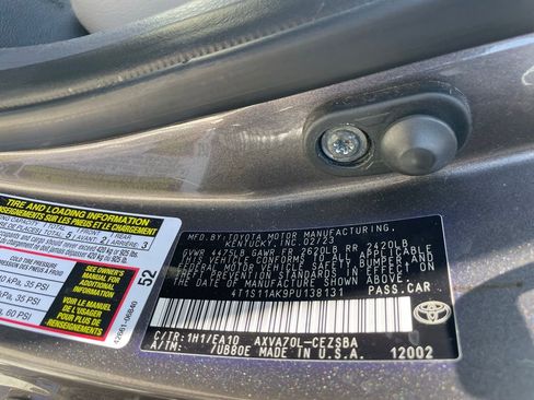 Used 2023 Toyota Camry SE w/ Audio Upgrade Package FWD image 13