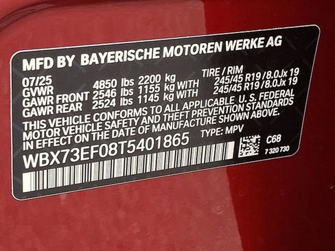 Certified 2026 BMW X1 xDrive28i w/ Technology Package AWD/4WD image 19