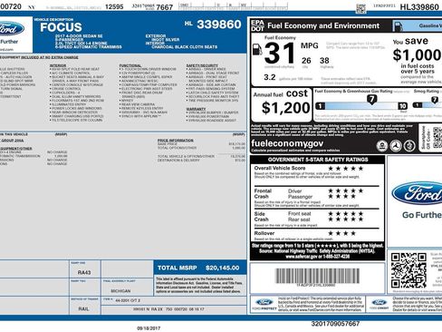 Used 2017 Ford Focus SE image 32
