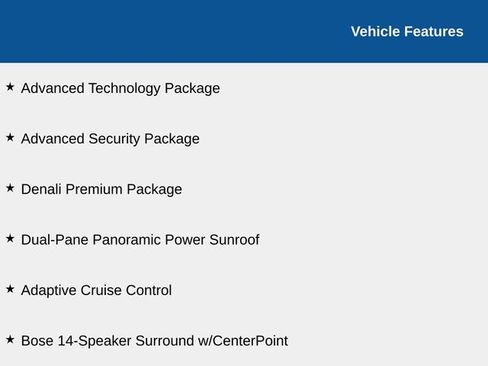 Used 2021 GMC Yukon Denali w/ Denali Premium Package AWD/4WD image 6