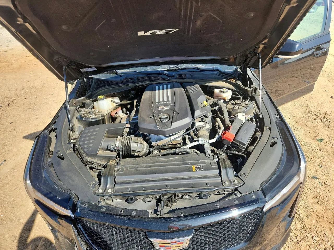 Used 2023 Cadillac CT4 V w/ Cold Weather Package RWD image 11