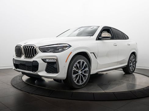 Used 2020 BMW X6 M50i w/ Luxury Seating Package AWD/4WD image 7