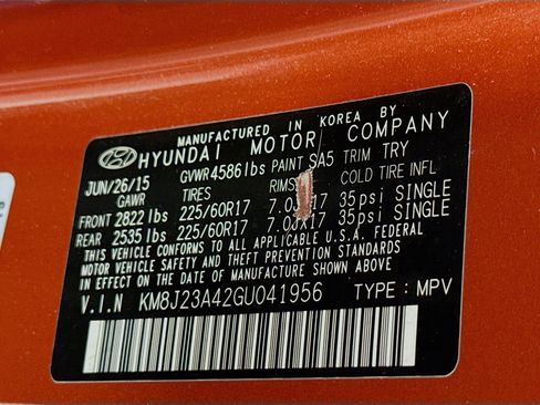 Used 2016 Hyundai Tucson SE image 39