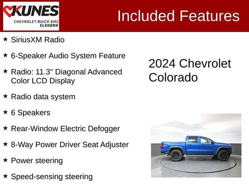 Used 2024 Chevrolet Colorado Trail Boss w/ Technology Package AWD/4WD image 3