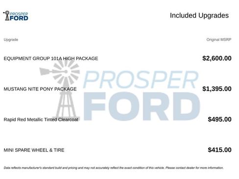 Used 2024 Ford Mustang Coupe image 3