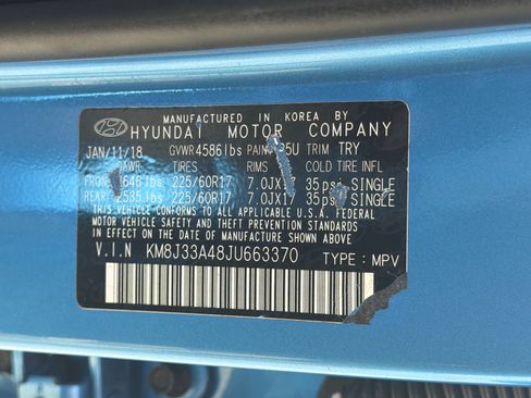 Used 2018 Hyundai Tucson SEL FWD image 34