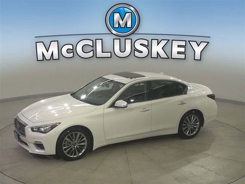 Used 2023 INFINITI Q50 Luxe w/ Cargo Package image 1