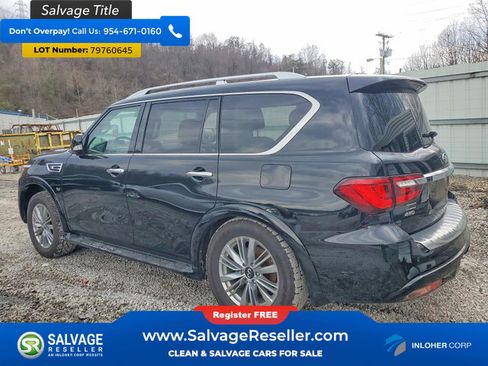 Used 2020 INFINITI QX80 Luxe w/ Proassist Package image 3