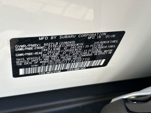 New 2026 Subaru Outback Premium AWD/4WD image 32