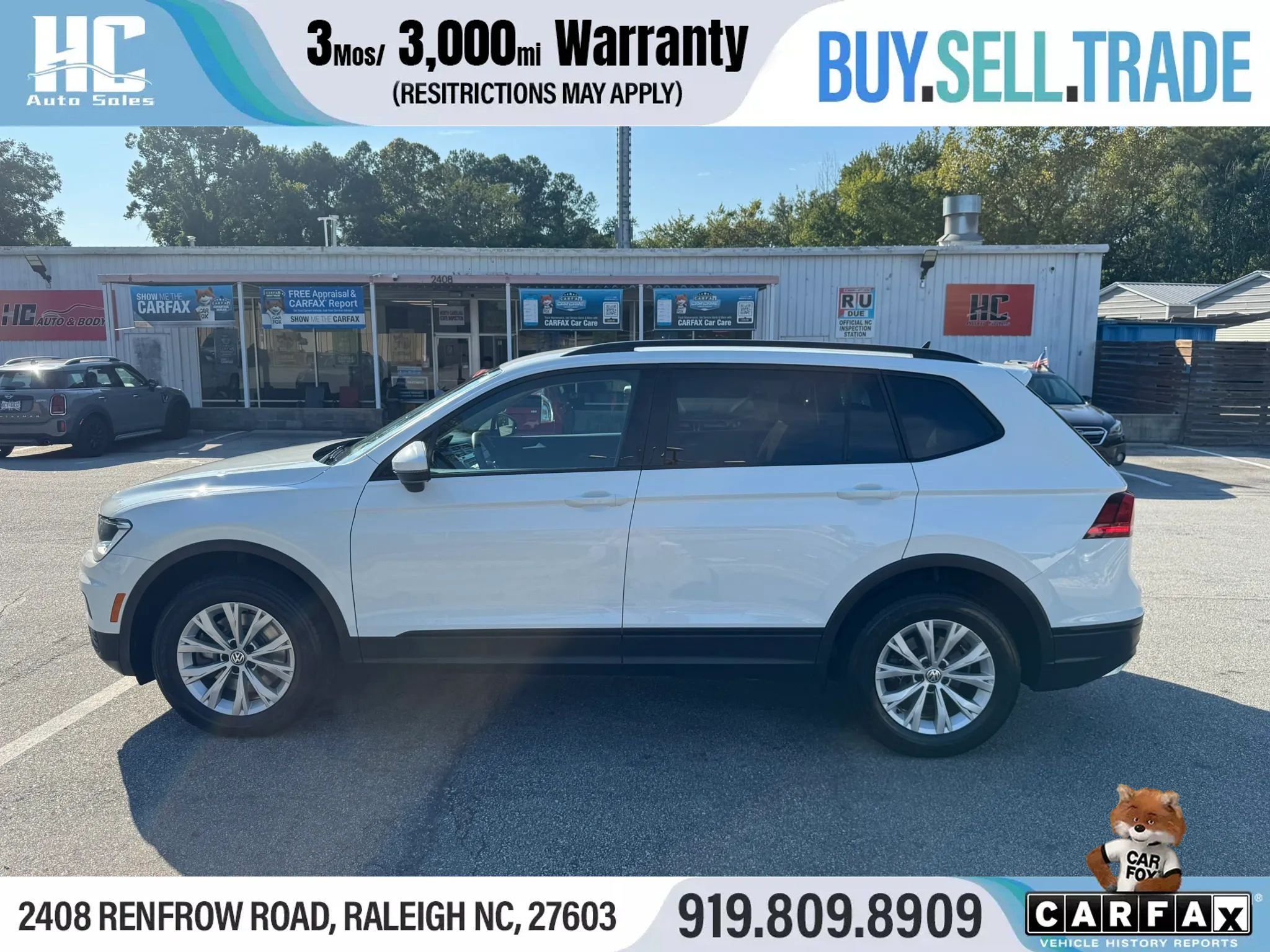 Used 2020 Volkswagen Tiguan S FWD image 2