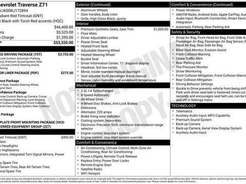 Used 2024 Chevrolet Traverse Z71 w/ Enhanced Driving Package AWD/4WD image 57