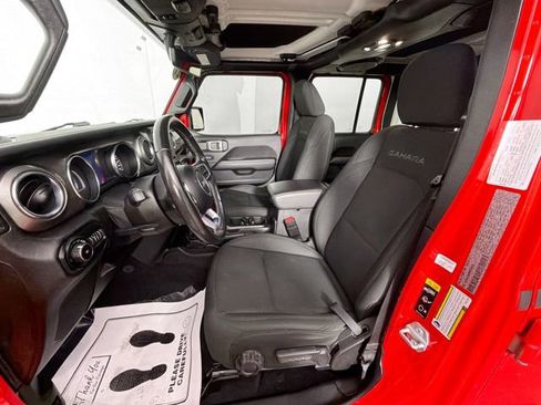 Used 2021 Jeep Wrangler Unlimited Sahara w/ Uconnect 4C Nav & Sound Group AWD/4WD image 21