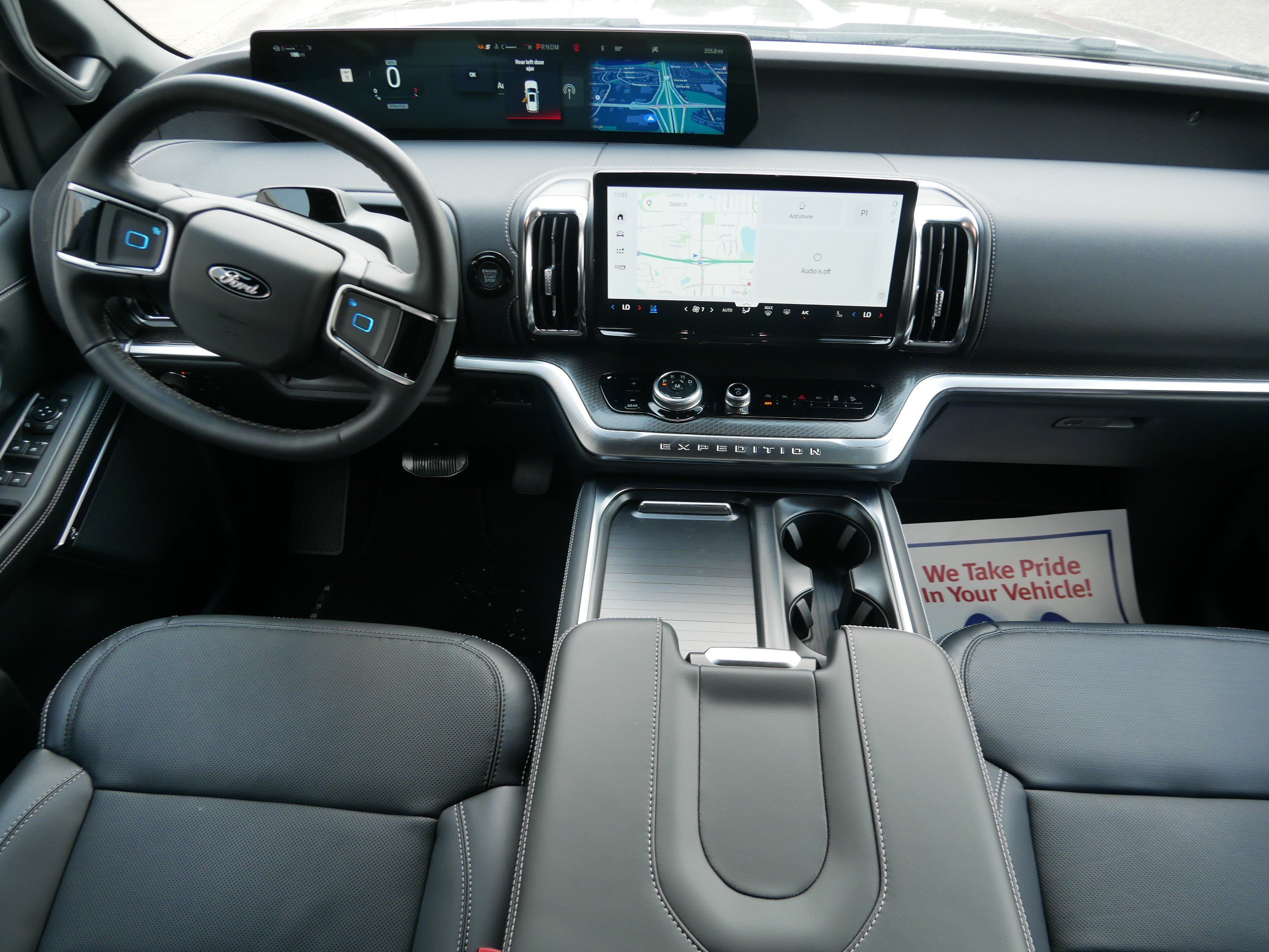 New 2026 Ford Expedition Max Platinum w/ Stealth Appearance Package AWD/4WD image 8