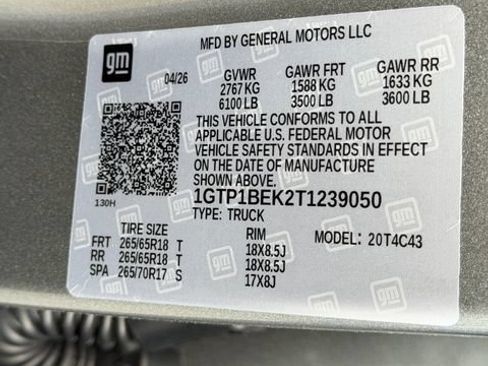 New 2026 GMC Canyon Elevation w/ Convenience Package RWD image 29