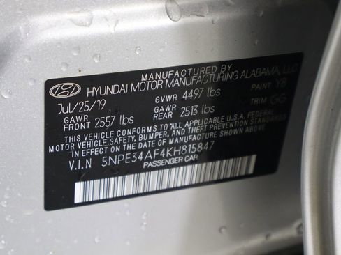 Used 2019 Hyundai Sonata Limited w/ Ultimate Package 04 image 40