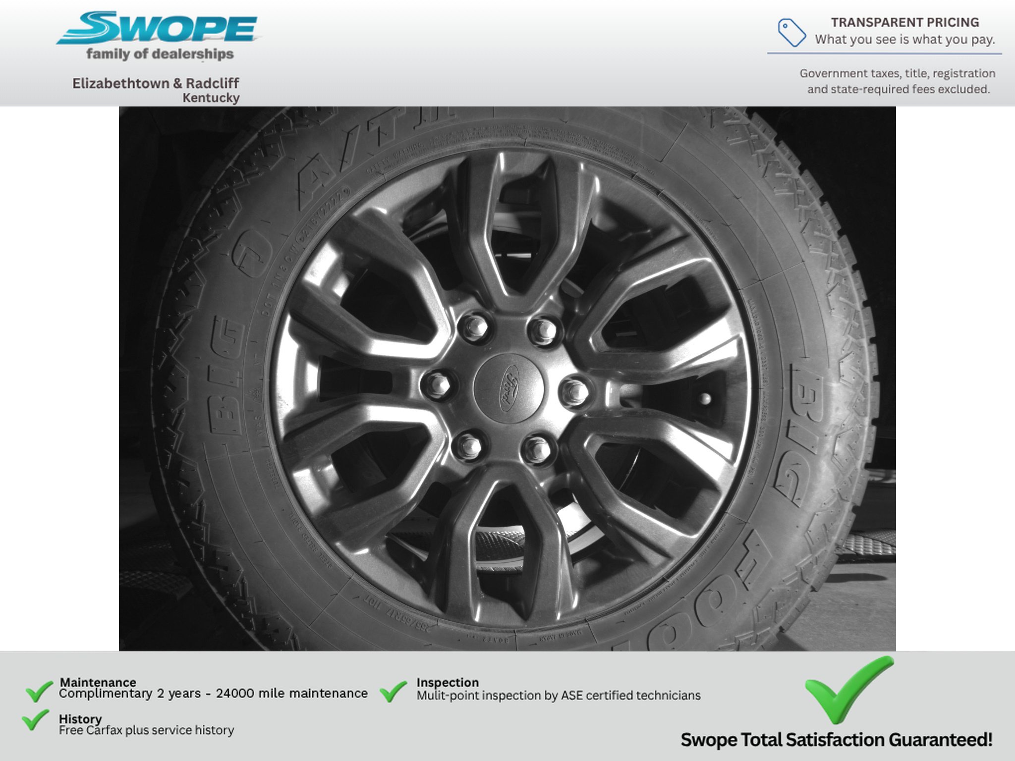 Used 2019 Ford Ranger XLT w/ Equipment Group 302A Luxury RWD image 24