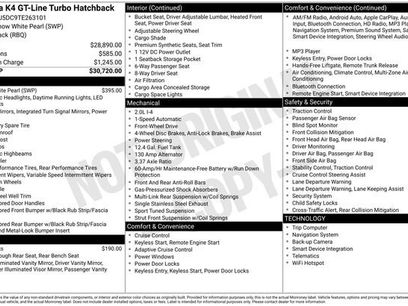 New 2026 Kia K4 GT-Line Turbo