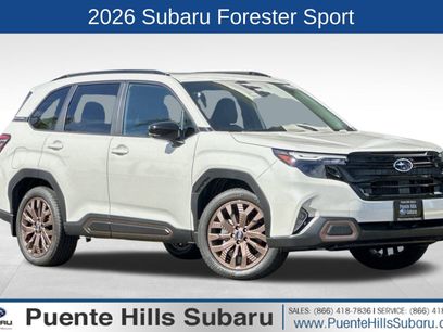 New 2026 Subaru Forester Sport w/ Sport Package