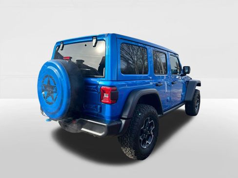 Used 2022 Jeep Wrangler Unlimited Rubicon 4xe w/ Cold Weather Group image 2