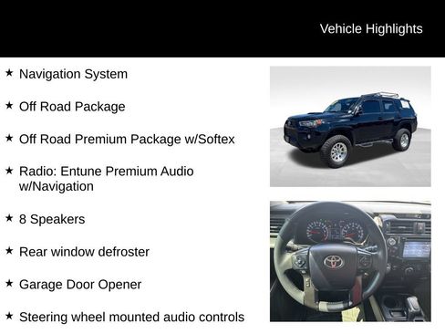 Used 2018 Toyota 4Runner TRD Off-Road Premium AWD/4WD image 9