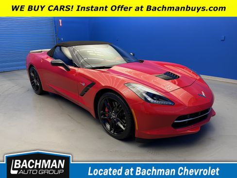 Used 2014 Chevrolet Corvette Stingray Convertible w/ 3LT Preferred Equipment Group RWD image 1