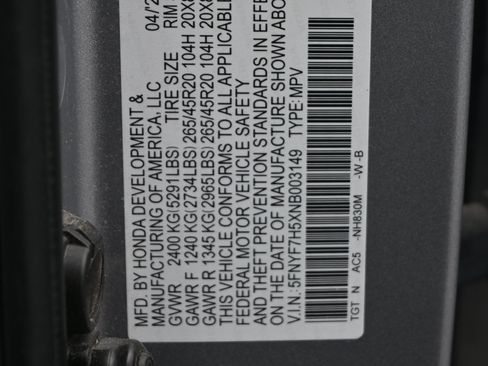 Used 2022 Honda Passport EX-L image 17