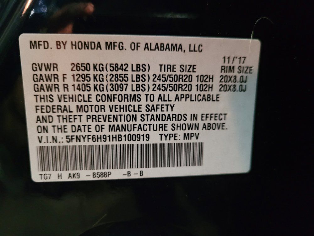 Used 2017 Honda Pilot Touring image 33