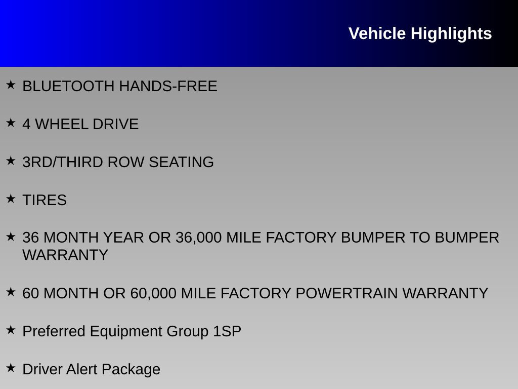 Used 2024 Chevrolet Suburban RST w/ Luxury Package AWD/4WD image 8