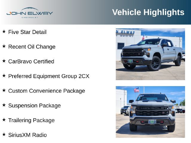Used 2024 Chevrolet Silverado 1500 Custom Trail Boss AWD/4WD image 4
