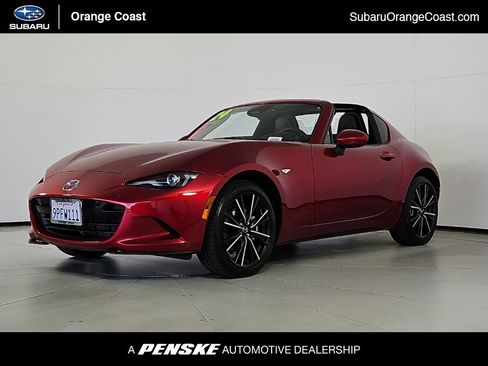 Used 2024 MAZDA MX-5 Miata RF Grand Touring w/ Weather Package RWD image 1