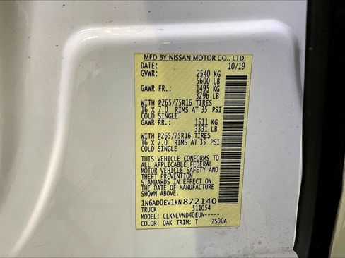 Used 2019 Nissan Frontier PRO-4X image 20