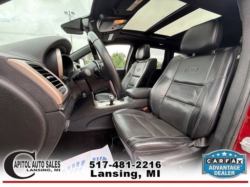 Used 2015 Jeep Grand Cherokee Overland w/ Advanced Technology Group AWD/4WD image 12